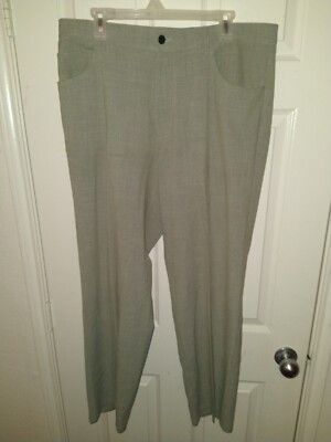 Alberto Tom Ceramica Comfort Fit Casual Pants Men's sz 36x31
