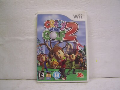 Crazy Mini Golf 2 - Nintendo  Wii Game No Manual Resurfaced