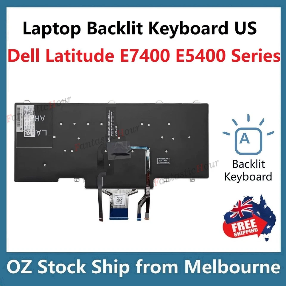 Backlit Keyboard For DELL Latitude E7450 E7470 7480 7490 E5450 E5470 5480 5490 - image 3 of 4