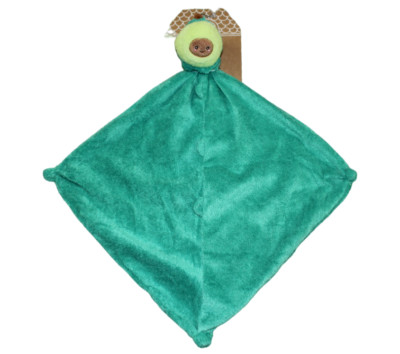 Angel Dear Avocado Green Security Blanket Lovey Cuddle Baby Infant Soft RARE NWT