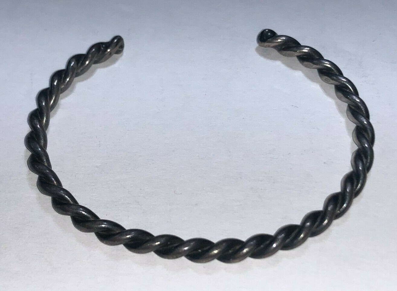 Simple Twisted Rope Design Adjustable Cuff Bracel… - image 3