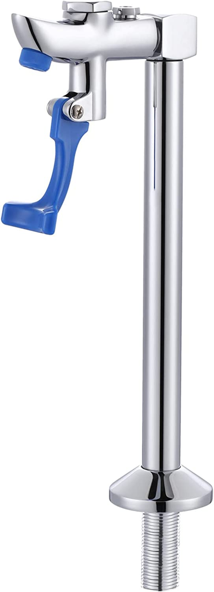 WOWOW Glass Filler Faucet, 9-Inch Push-Back Water Filler Faucet Deck Mount  Pedes