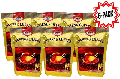 CNI Ginseng Instant Coffee 20 Sachets x 20g ( Pack of 6 )~04/01/2027