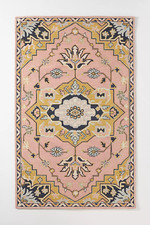 New Tufted Caro Rug Pink rug 5X8 6X9 8X10 9X1...