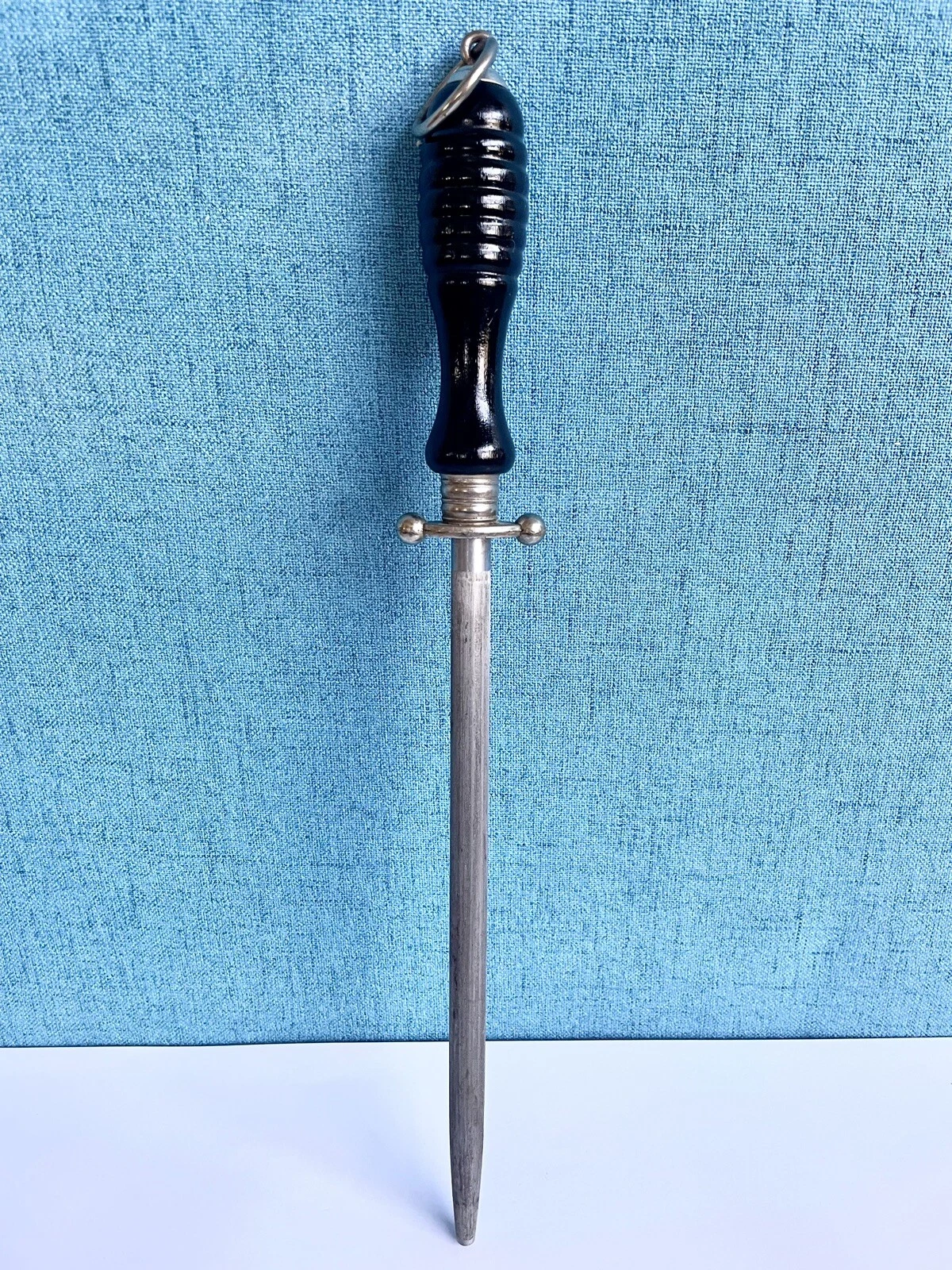 Vintage Germany Hoffritz Sharpening Honing Rod with Hanging Ring
Opens in a new window or tab