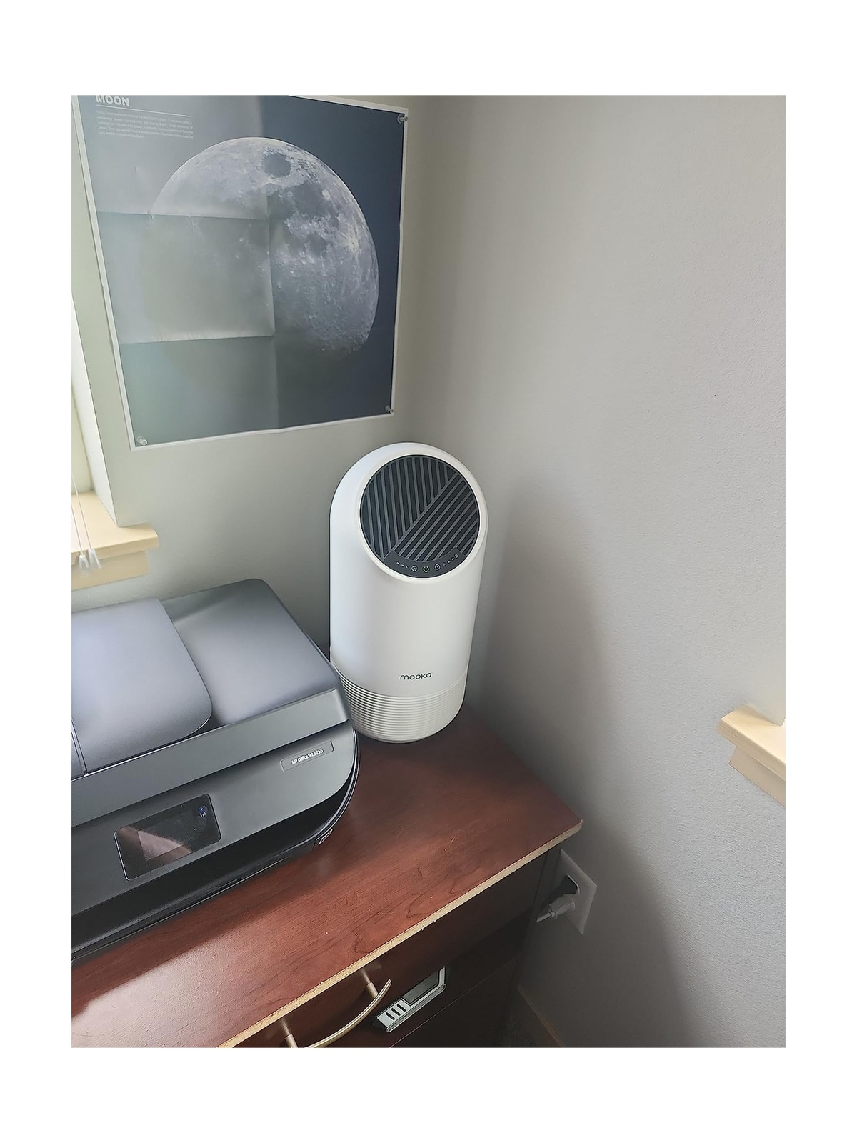 MOOKA Air Purifiers for Home Large Room 1095ft², H13 HEPA Filter Air