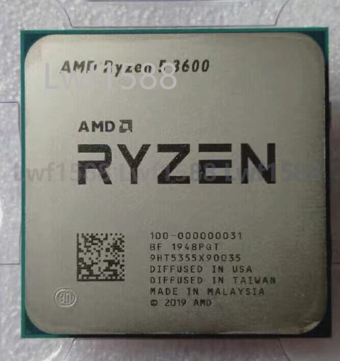 AMD Ryzen 5 3600 R5-3600 6-core CPU Twelve-thread 3.6GHz/32M