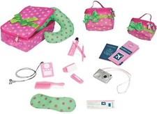 Our Generation Luggage Travel Accessory Set For 18" Dolls
