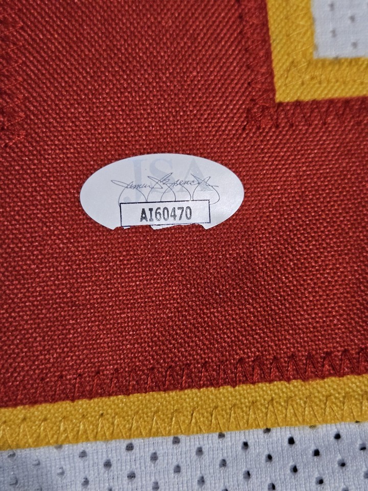 Isiah Pacheco Kansas City Autographed White Custom Football Jersey JSA