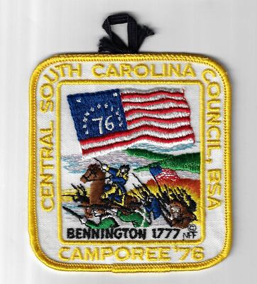 76 Camporee Bennington 1777 Central South Carolina Council, BSA LYL Bdr. [Q-2064
