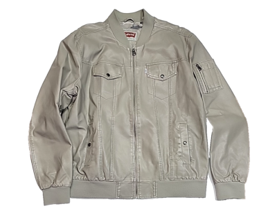 一 番 安い 特売 LEVI'S TYPEⅡ TRUCKER LEATHER JACKET Sサイズ