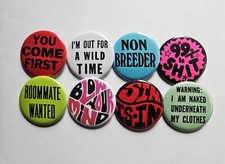 Vintage Reproduction Pinback Buttons Magnets Bottle Openers. Set 25