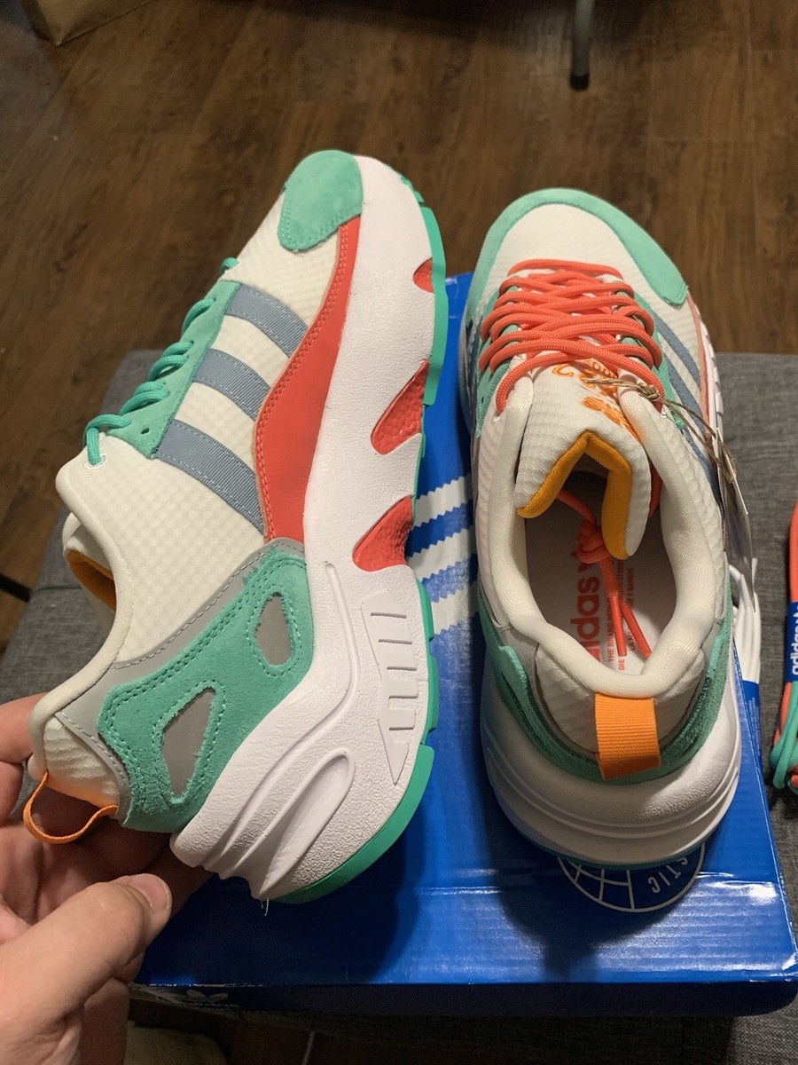 Adidas ZX22 Boost White Magic Grey Hi-Res Green GZ4946 Men's New