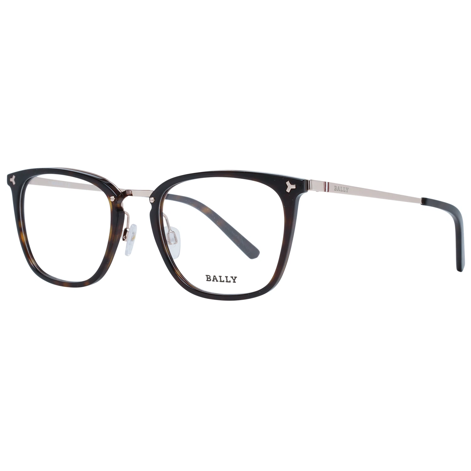 Bally Eyeglasses Frames BY5037 D 056 53mm Glasses Men Brown Square
