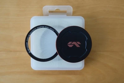 K&F CONCEPT 49mm Magnetic Lens Filter Cap with Thread and Magnetic Base Ring - Image 1 of 2