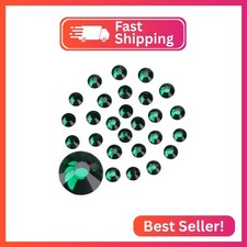 Jollin Glue Fix Crystal Flatback Rhinestones Glass Diamantes Gems for Crafting N