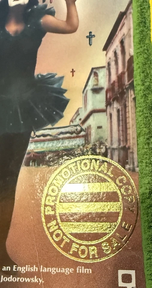 Rare Promo Santa Sangre VHS 1990 Jodorowsky Cult Horror NC-17 Screener - Image 2 of 4