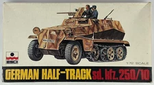 ESCI 8051 German Half-Track Sd. Kfz. 250/10 1/72 Scale Plastic Model Kit