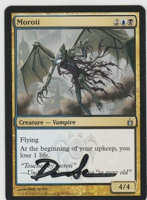 Magic the Gathering ~ Moroii ~ LP ~ Ravnica ~ Signed by Artist #5