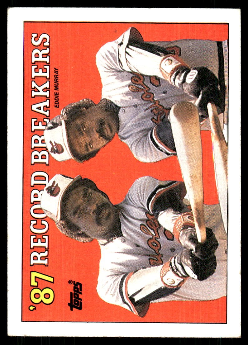 Eddie Murray 1988 Topps #4 Orioles FREE SHIPPING StackedPacks