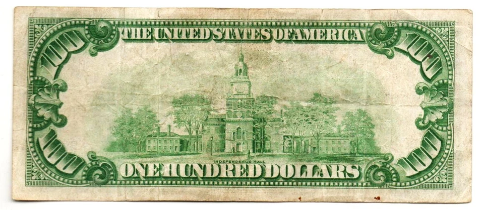 Fr. 2152-C 1934 Light Green Seal Federal Reserve Note - Image 2 of 2