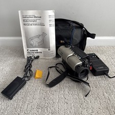 Canon ES170 ES170A 8mm Video8 Video Camcorder Camera VCR Video Transfer TESTED