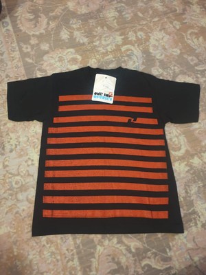 One Industries Alter 14-16 T-Shirt rot schwarz Streifen Motorcross T-Shirt Jugend LG