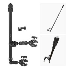 Motorcycle Mount Bundle Dual Ball Heads Super Clamps Adapter for Insta360