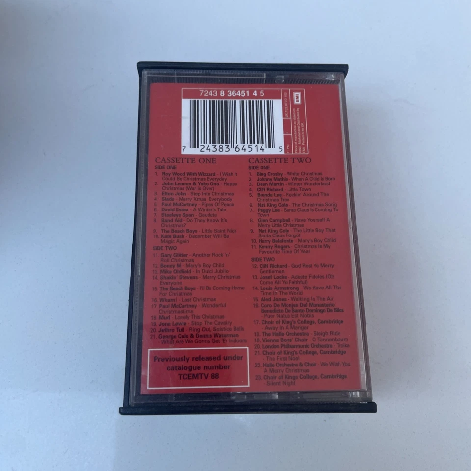 ELTON JOHN, PAUL McCARTNEY, BAN THAT'S CHRISTMAS. RARE 1994 44 TRACK  (Cassette) Foto 2 de 3