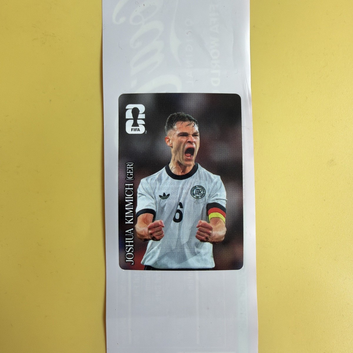 2026 FIFA World Cup Joshua Kimmich Germany Soccer Panini Sticker