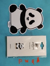 Jellycat Bambasnooze Panda China Exclusive - pin and sticker and dust bag