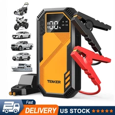 TENKER Portable Car Jump Starter Booster Power Bank Car Battery Charger 5000Amp