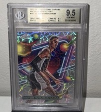 2023 Topps Cosmic Chrome Victor Wembanyama Nucleus Refractor (RC-POP1) BGS 9.5