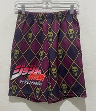 Jo Jo Bizarre Adventure Anime Creature Shorts Youth XL fits 24-32" Waist NWOT