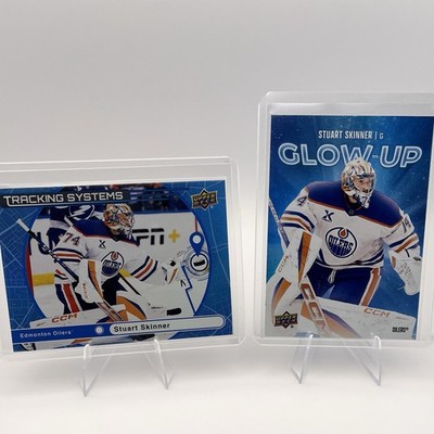 STUART SKINNER 2025-26 Upper Deck insert lot - Tracking Systems & GLOW UP
