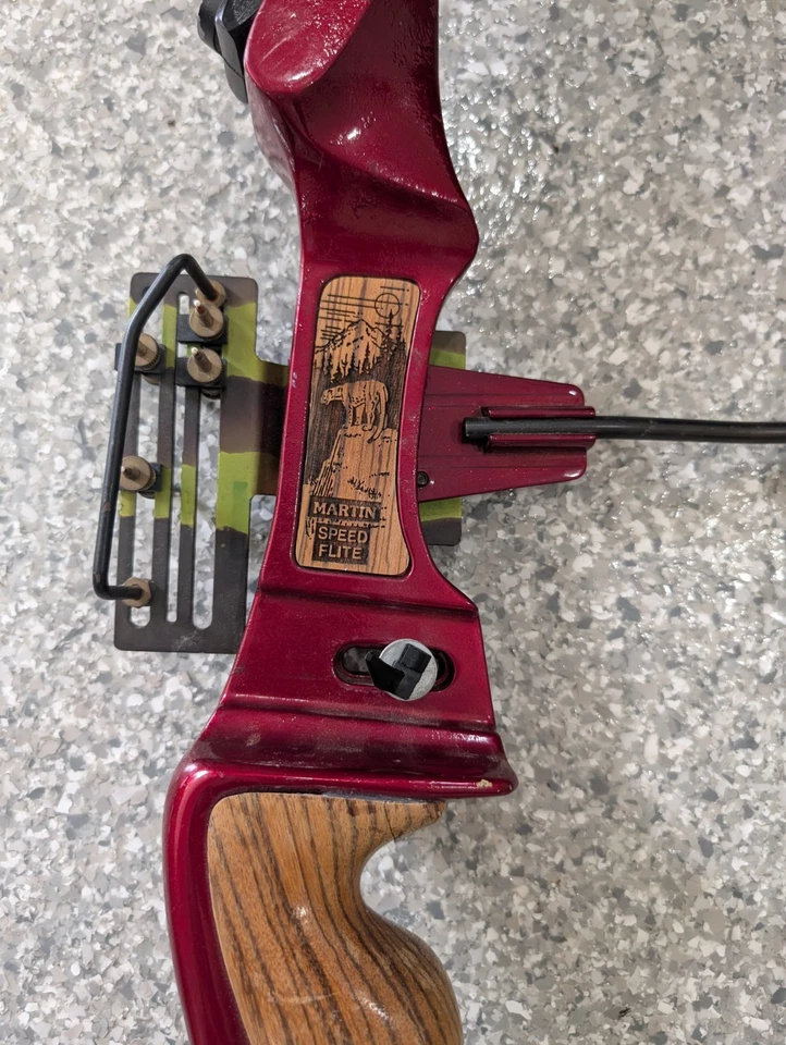 Martin M41 Cougar Speed Flite 50-70# Archery Bow Hunt Master 3100 Red Compound - Image 2 of 4