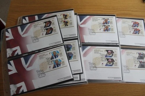 GB London 2012 Paralympic Gold Winners FDC Collection (34 FDCs) UK P&P Free