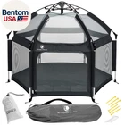 - Indoor & Outdoor Baby Playpen for Babies and Toddlers - Baby Beach Tent, Folda