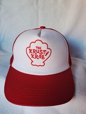 The Krusty Krab Sponge Bob Trucker Hat Baseball Cap Snapback