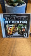 Delta Force Black Hawk Down Platinum Pack PC Team Sabre NovaLogic 2004 + Keys