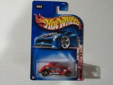 Hot Wheels 2003 Ford 1934 #093 Red Sealed