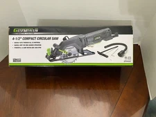 Genesis 4 Amp 4-1/2" Compact Mini Circular Saw Corded Electric Handheld 3500 RPM