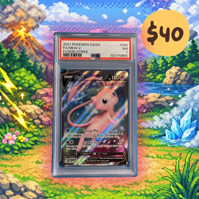 Mew V (Full Art) 250/264 Swsh08: Fusion Strike Holo for sale