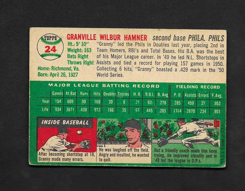 1954 Topps Baseball Cards - You Pick - aaalvins - Picture 5 of 37