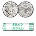 2026-P Emerging Liberty Dime 50-Coin Roll BU