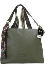 Borsa a mano da donna Aigner borsa a tracolla borsa borsa da donna pelle verde #g98lrbh