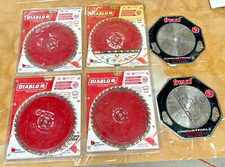 10 qty 10 inch Used FREUD Saw Blades, sharpen, paint on crafts