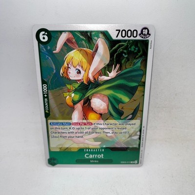 Carrot EB03-013 Rare Extra Booster: One Piece Heroines Edition One Piece Foil NM