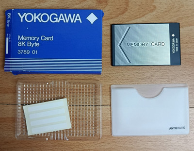 YOKOGAWA 3789 01 Speicherkarte 8K Byte Boxed Vintage für Pen Recorder