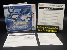 Pokemon: Alpha Sapphire ( Nintendo 3DS ) CIB - Mint - Pristine - Tested